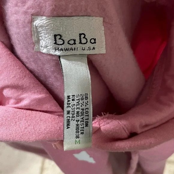 Maui Hawaii Island Pink Hoodie size medium - Picture 2 of 5